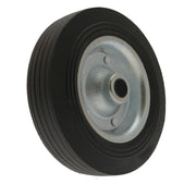 Maypole Caravan Trailer Spare Jockey Steel Wheel Solid Rubber Tyre 200mm Maypole  - Dynamic Drive