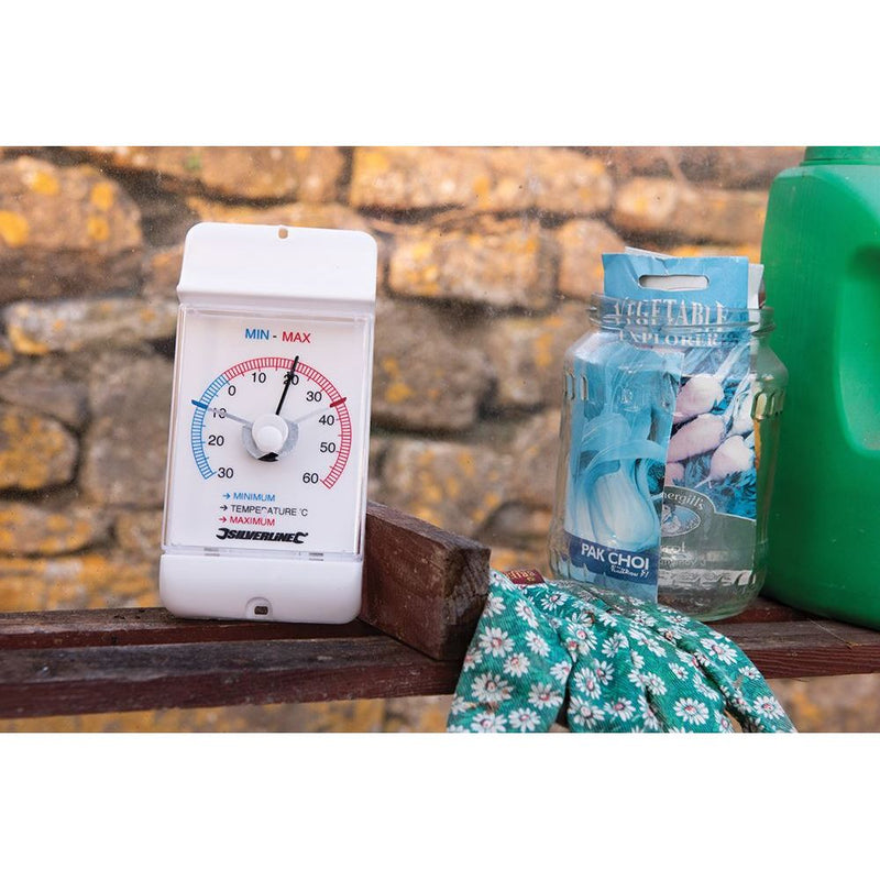 Silverline Min/Max Dial Thermometer -30° to +60°C Silverline - Dynamic Drive