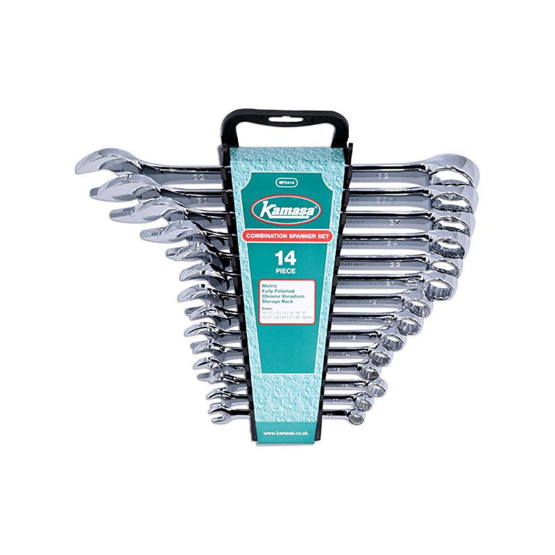 Power-Tec Combination Spanner Set 22pc SP2422 Power-Tec - Dynamic Drive