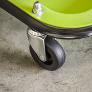 Sealey Mechanic's Utility Seat Deluxe Hi-Vis Green SCR9HV Sealey - Dynamic Drive