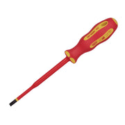 Draper XP1000 VDE Slimline Plain Slot Screwdriver, 5.5 x 125mm 02161 Draper - Dynamic Drive