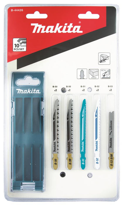 Makita Jigsaw Blade 10 Pc Pack B-44426 Makita - Dynamic Drive