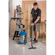 Draper Wet and Dry Vacuum Cleaner with Stainless Steel Tank, 20L, 1250W 20515 Draper - Dynamic Drive