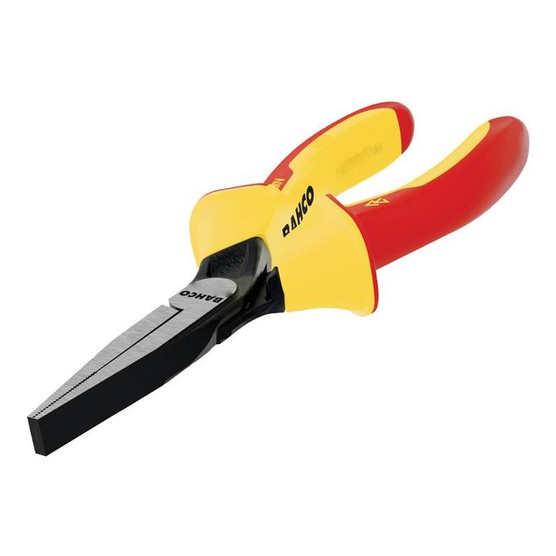Bahco 2421S ERGO™ Insulated Flat Nose Pliers 140mm (5.1/2in) Bahco - Dynamic Drive