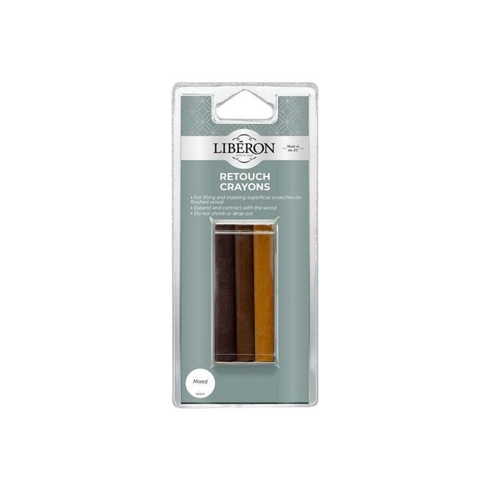 Liberon Retouch Crayons Mixed (3 Pack) Liberon - Dynamic Drive