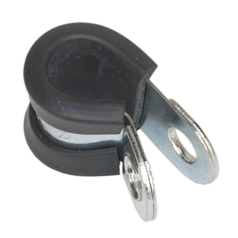 Sealey P-Clip Rubber Lined10mm Pack of 25 PCJ10 Sealey - Dynamic Drive