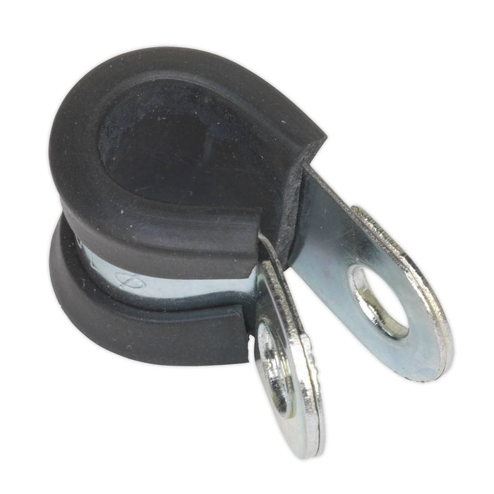 Sealey P-Clip Rubber Lined10mm Pack of 25 PCJ10 Sealey - Dynamic Drive