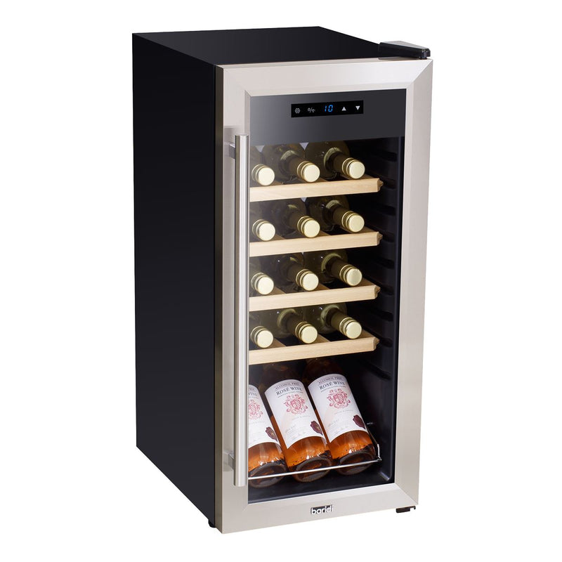Baridi 18 Bottle Wine Fridge & Cooler - Stainless Steel DH29 Baridi - Dynamic Drive