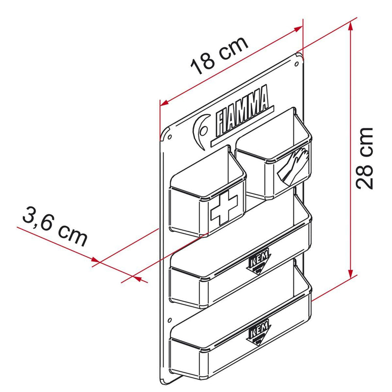 Fiamma Pocket Kassett Remis - Dynamic Drive