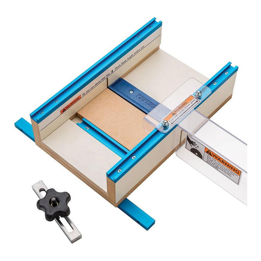 Rockler Table Saw Small Parts Sled 12" x 15-1/2" x 3-1/2" Rockler - Dynamic Drive