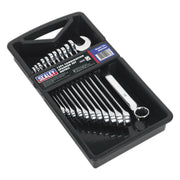 Sealey Combination Spanner Set 12pc Metric AK63261 Sealey - Dynamic Drive