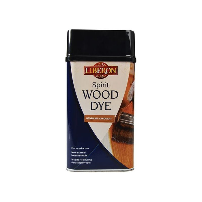 Liberon Spirit Wood Dye Georgian Mahogany 1 litre Liberon - Dynamic Drive