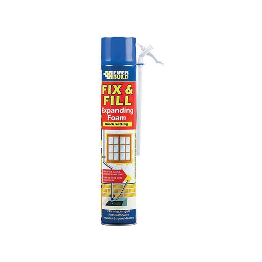 Everbuild Sika Fix & Fill Expanding Foam Filler 750ml Everbuild Sika - Dynamic Drive