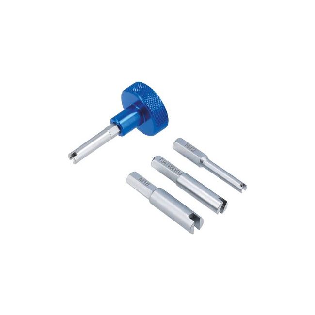 Laser Air Conditioning Valve Core Tool Set 4pc 8310 Laser - Dynamic Drive