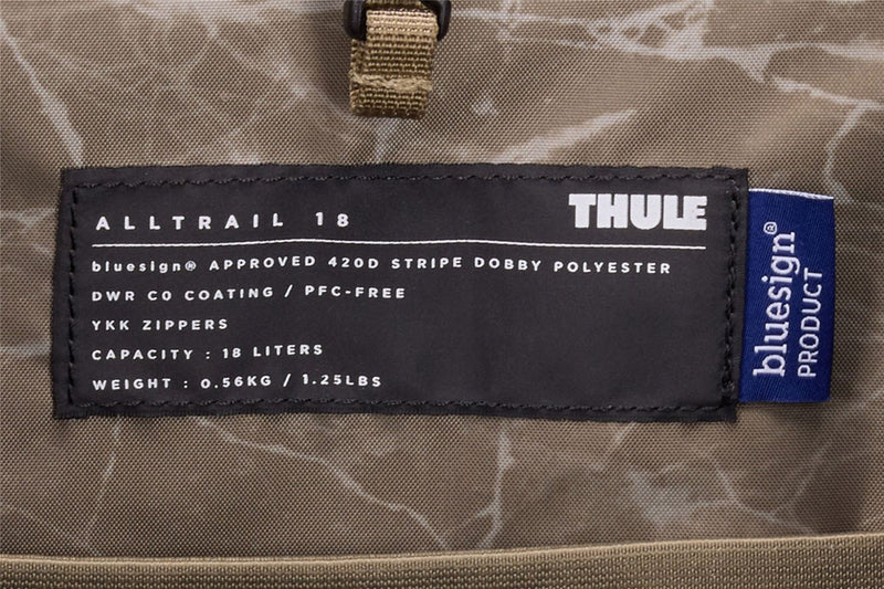 Thule AllTrail 18L daypack with rain cover black Thule - Dynamic Drive