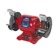 Sealey Bench Grinder150mm with Wire Wheel 450W/230V Heavy-Duty BG150XW/99 Sealey - Dynamic Drive