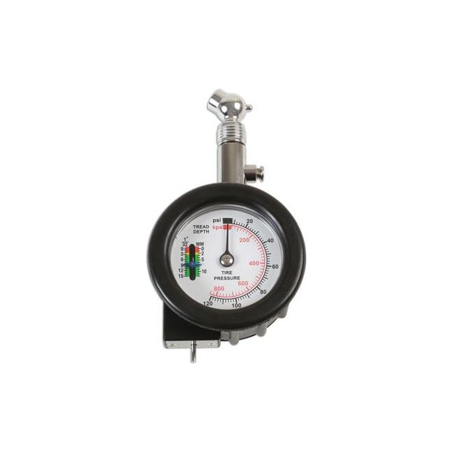 Laser Tyre Pressure & Depth Gauge 6272 Laser - Dynamic Drive