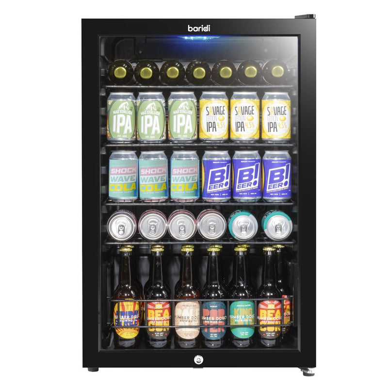 Baridi Under-Counter Drinks/Beer & Wine Fridge 115L Capacity DH223 Baridi - Dynamic Drive