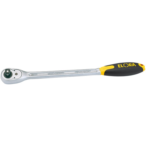 Draper Elora Quick Release Soft Grip Reversible Ratchet, 1/2" Sq. Dr., 375mm Draper - Dynamic Drive