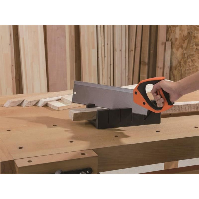 Pony Jorgensen Plastic Mitre Box with Saw 11.1/4in Pony Jorgensen - Dynamic Drive