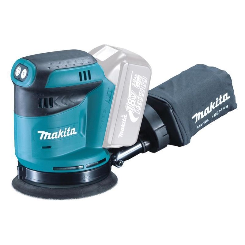Makita DBO180Z 125mm Random Orbital Sander 18V Bare Unit Makita - Dynamic Drive