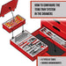 Teng Tools Rivet Gun Set TT1 81 Pieces Teng Tools - Dynamic Drive