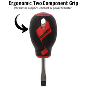 Teng Tools Flat Screwdriver 1.2 x 6.5 x 38mm XS Teng Tools - Dynamic Drive