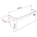 Fiamma Pocket XL Grey Fiamma - Dynamic Drive