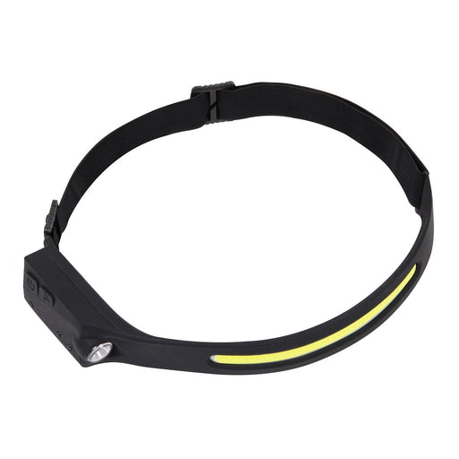 Sealey Head Torch 5W COB & 3W LED Bulb with Auto-Sensor Rechargeable Sealey  - Dynamic Drive