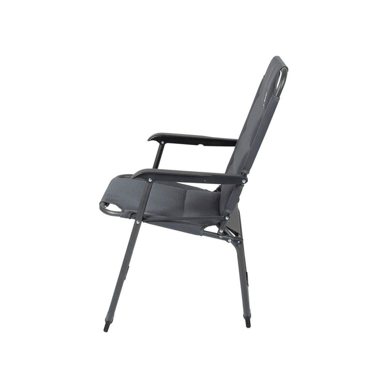 Bo-Camp Chair Copa Rio Air M Padded Aluminium Grey Bo-Camp - Dynamic Drive
