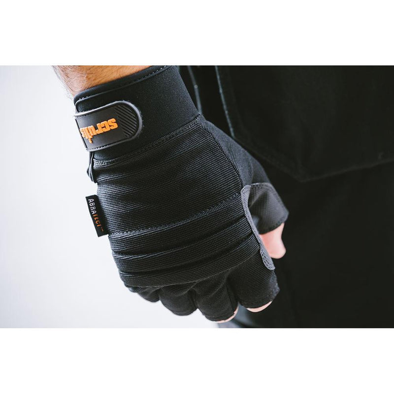 Scruffs Trade Fingerless Gloves Black XL / 10 Scruffs - Dynamic Drive