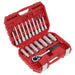 Sealey Shock Absorber Strut Nut Kit 18pc VS0331 Sealey - Dynamic Drive