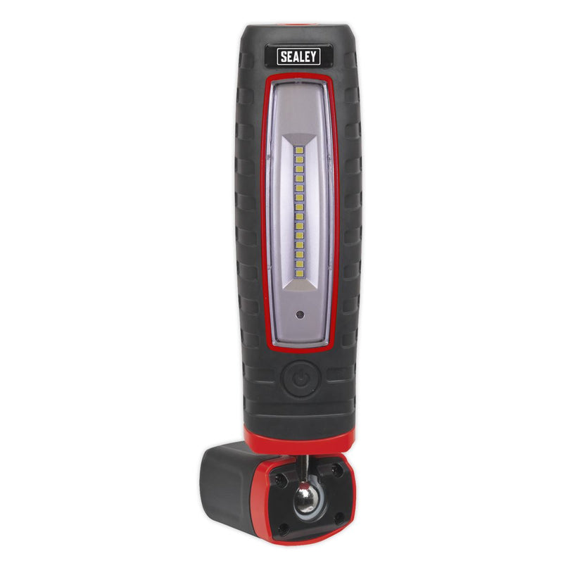 Sealey Rechargeable 360 Inspection Light 14 SMD LED & 3W SMD LED Black Lithium-i Sealey - Dynamic Drive