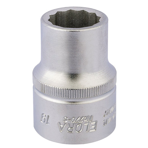 Draper Elora Bi-Hexagon Socket, 3/4" Sq. Dr., 19mm 00682 Draper - Dynamic Drive