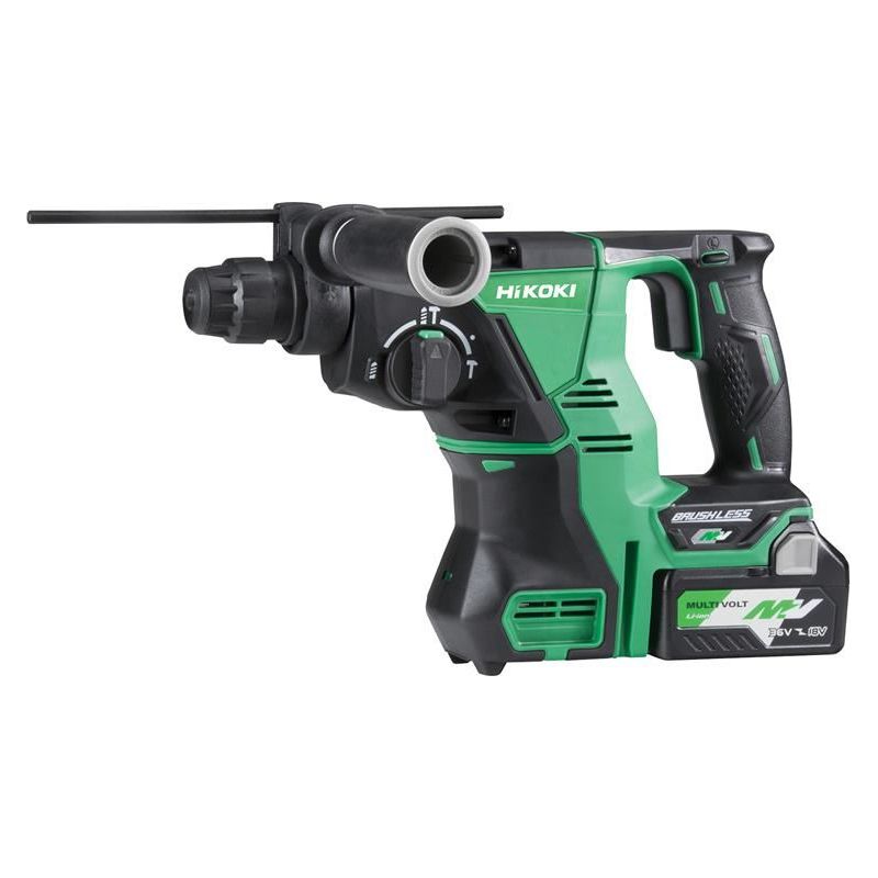 Hikoki DH36DPA/JRZ Multi Volt SDS Plus 3 Mode Rotary Hammer 36V 2 x 2.5Ah Li-ion HiKOKI - Dynamic Drive