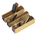 Sealey Mini Brass Plane Set 3pc MBP03 Sealey - Dynamic Drive