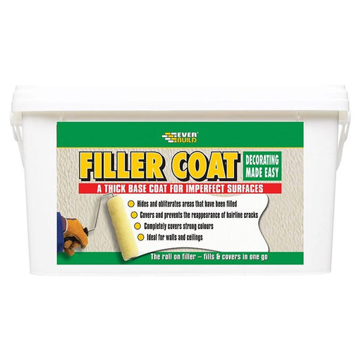 Everbuild Sika Filler Coat 5 litre Everbuild Sika - Dynamic Drive