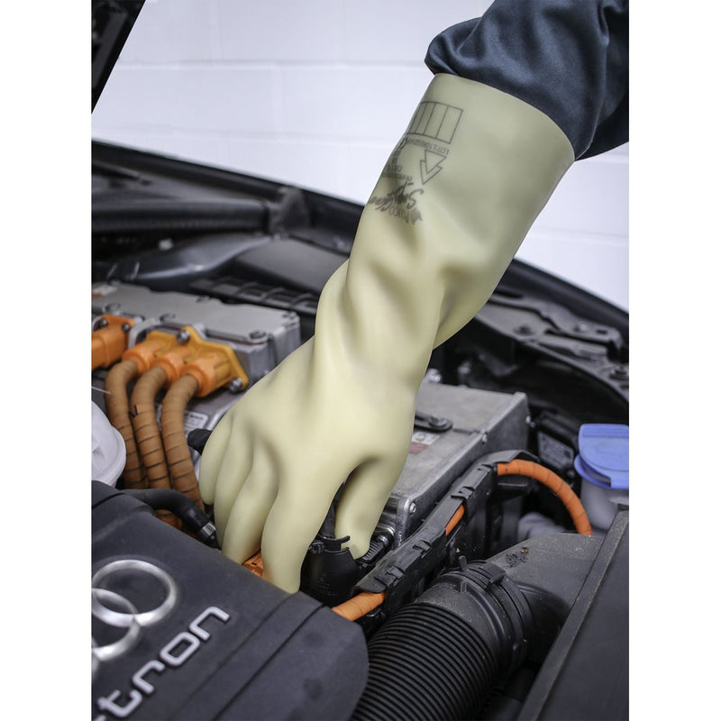 Sealey Electrician's Safety Gloves 1kV HVG1000VL Sealey  - Dynamic Drive