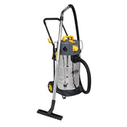 Sealey Vacuum Cleaner Industrial Dust-Free Wet/Dry 38L 1100W/110V Stainless Stee Sealey - Dynamic Drive