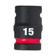 Milwaukee Hex Socket Shw 1/2 Std 15Mm-1Pc 4932480309 Milwaukee - Dynamic Drive