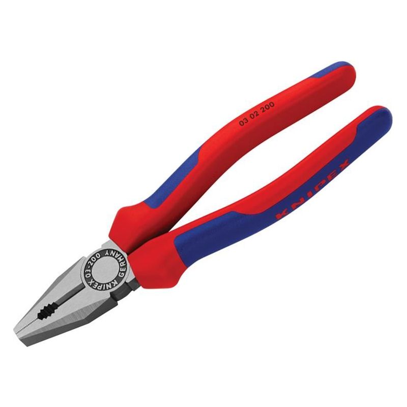Knipex Combination Pliers Multi-Component Grip 200mm Knipex - Dynamic Drive