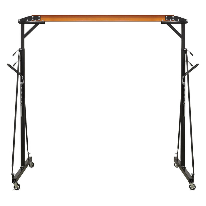 Sealey Portable Lifting Gantry Crane Adjustable 0.5 Tonne SG500 Sealey - Dynamic Drive