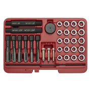 Sealey Glow Plug Thread Repair Set 33pc VS311 Sealey - Dynamic Drive