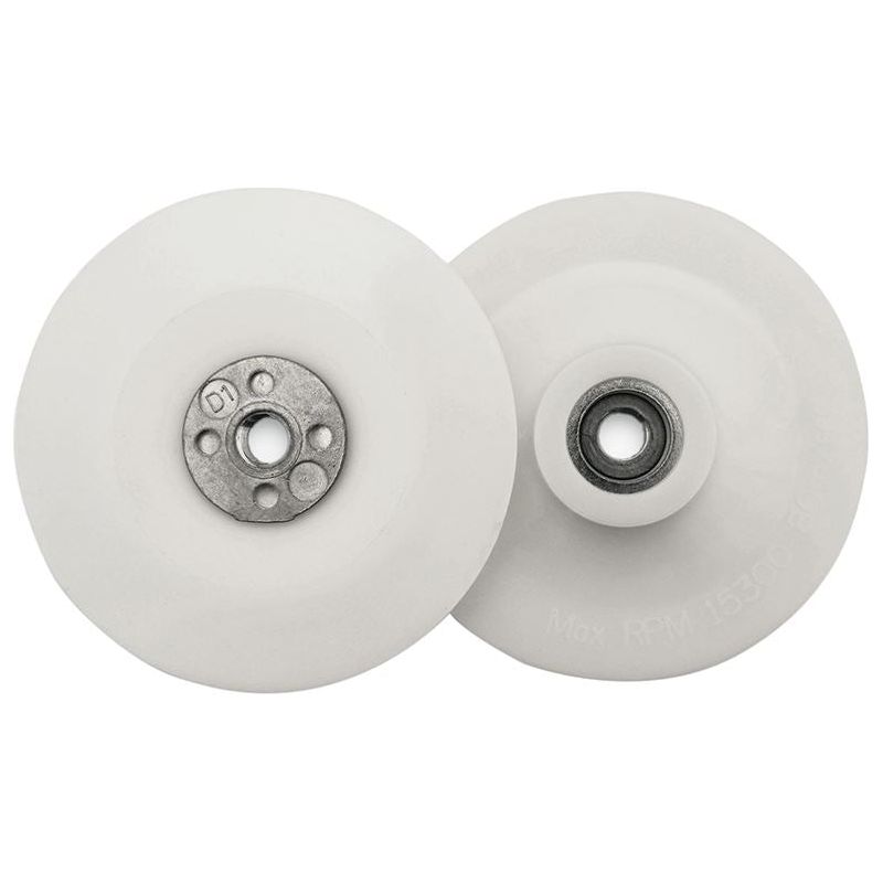 Flexipads World Class Angle Grinder Pad White 100mm (4in) M10 x 1.25 Flexipads World Class - Dynamic Drive