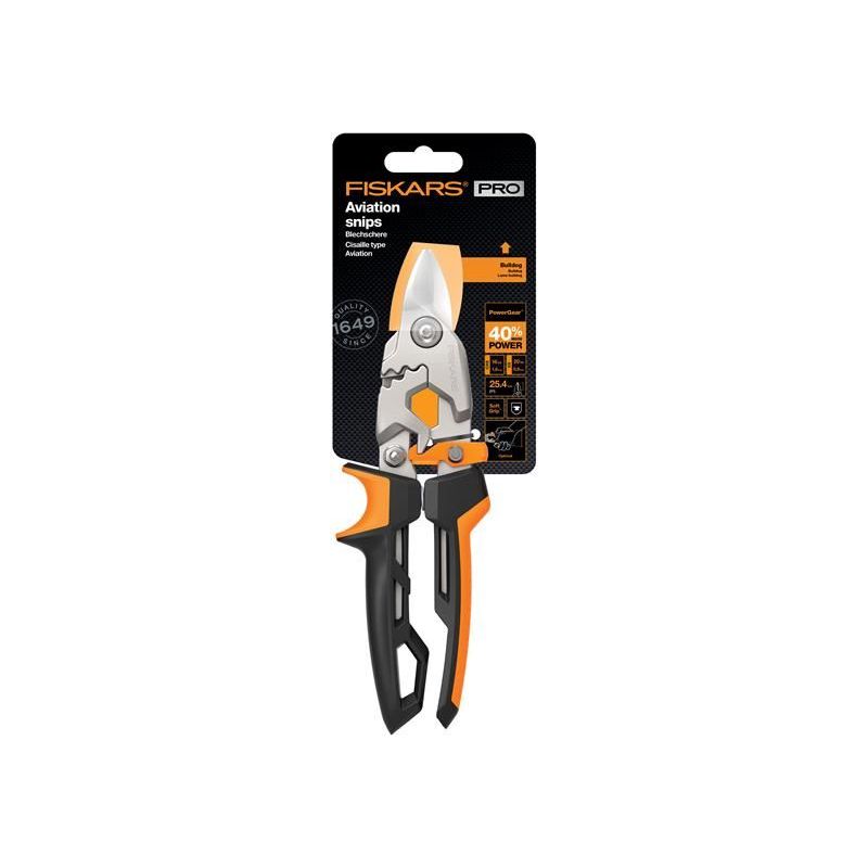 Fiskars PowerGear™ Bulldog Aviation Snips 250mm (10in) Fiskars - Dynamic Drive