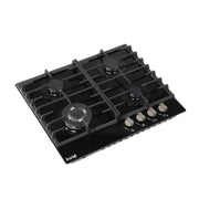 Baridi Gas Hob with 4 Cooking Zones 60cm - Black DH226 Baridi - Dynamic Drive