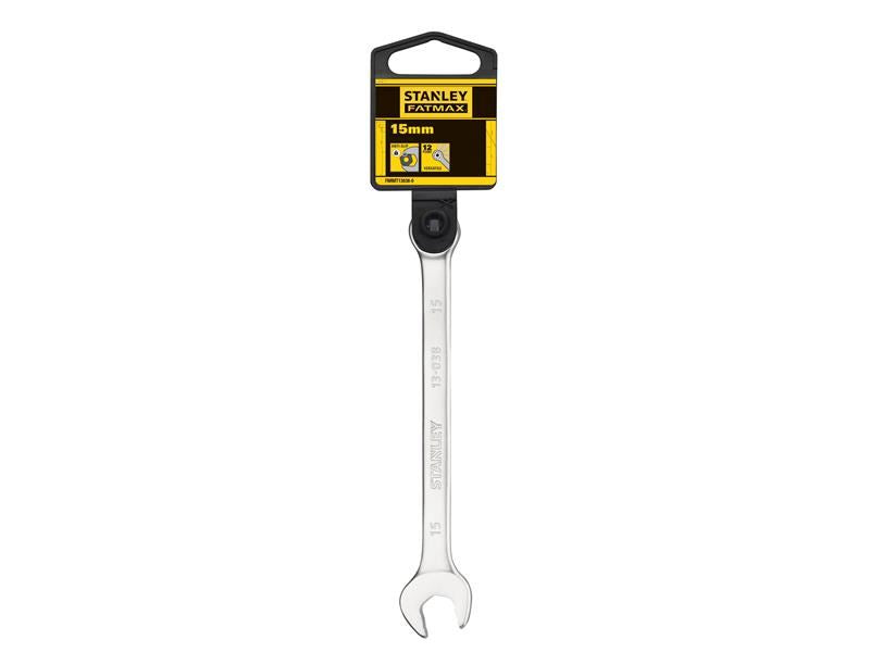 Stanley® Hand Tools FatMax® Anti-Slip Combination Wrench 15mm STANLEY® Hand Tools - Dynamic Drive
