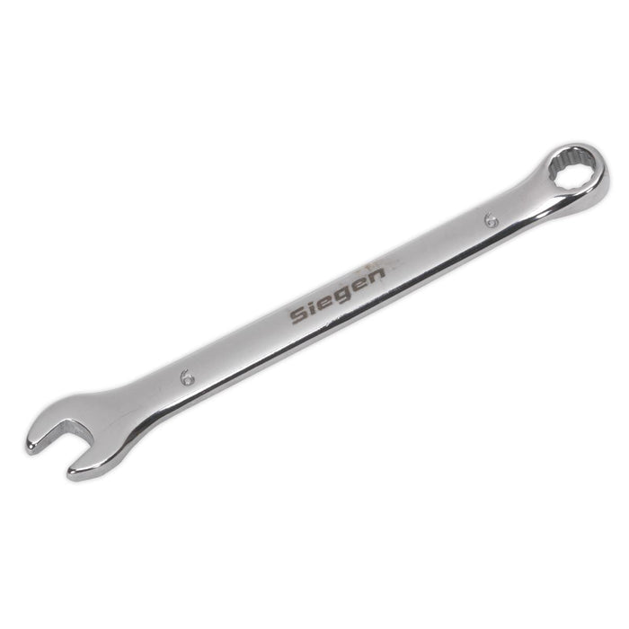 Sealey Combination Spanner 6mm S01006 Siegen by Sealey - Dynamic Drive