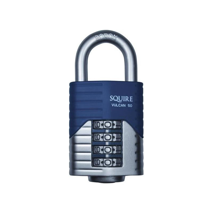 Squire Vulcan Open Boron Shackle Combination Padlock 40mm Boxed Squire - Dynamic Drive