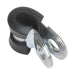Sealey P-Clip Rubber Lined5mm Pack of 25 PCJ5 Sealey - Dynamic Drive